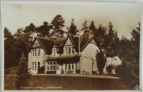 Old postcard badenoch - old,