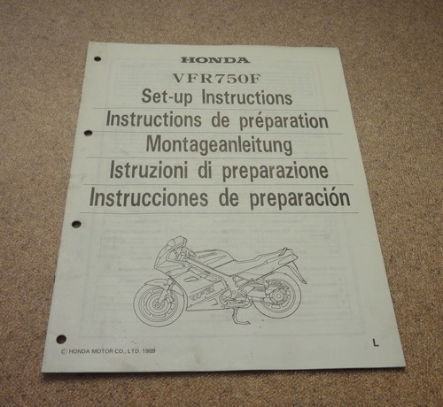 Assembly instructions honda - assembly,
