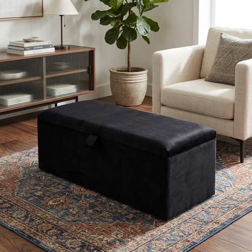 Luxury ottoman storage box - luxury,