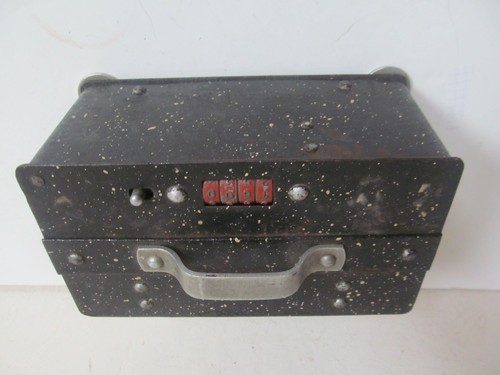 Vtg cast iron speckled - cast,