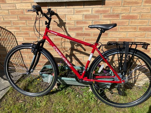 Men hybrid bike red - bike,,