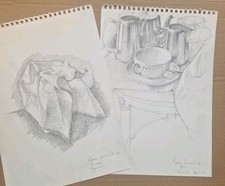 Pair of original pencil