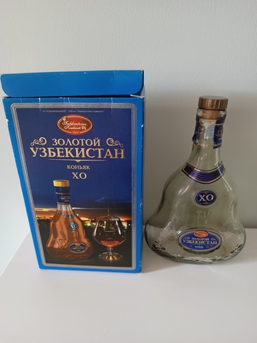 Empty bottle brandy - empty, of