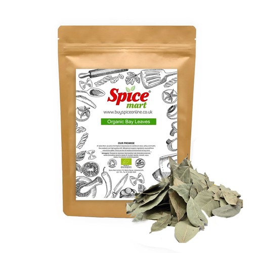 Organic bay leaves dried - bay, semi