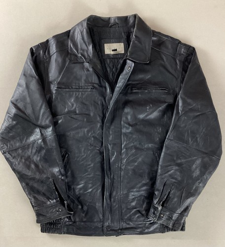 Vintage leather bomber - vintage,
