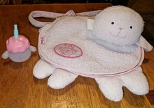 Baby Annabell Sheep Changing Bag With Bottle
