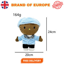 Hello Kitty Tyler the Creator Blue Hat Clothes Plush Doll Figure Stuffed Toys