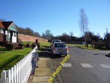 Photo 12x8 Thorpe Hall Caravan