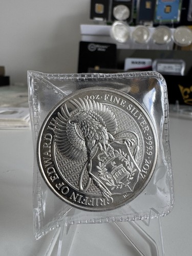 2oz 9999s fine silver - , griffin