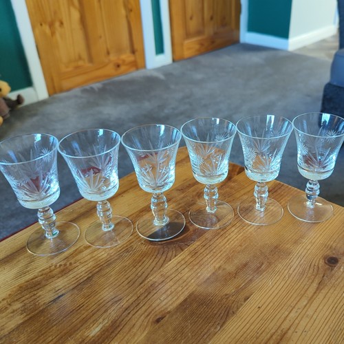 Vintage antique etched port - antique,