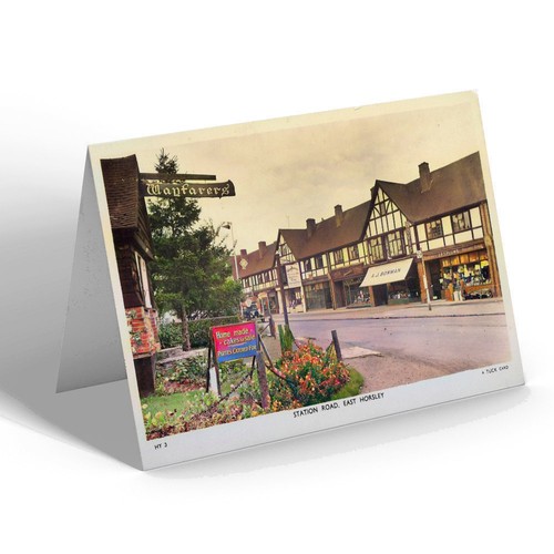 Notelet vintage surrey - notelet,