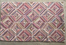 Handmade Large  Vintage 1970s Liberty Kasak Fabric Cushion Cover 