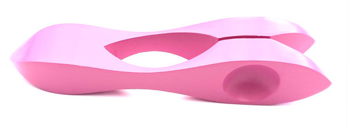 Pink wooden spoons 20cm ccm - by,