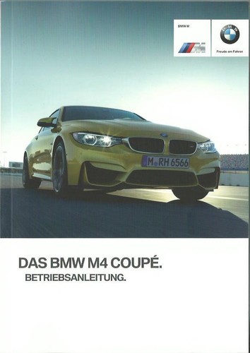 Bmw coupe f82 owners manual - bmw, m4