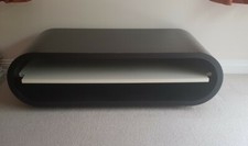 Italian furniture Stunning Freestanding Black and Cream Coffee Table / TV Stand 