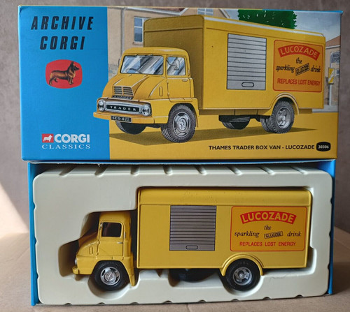 Corgi thames trader box - corgi, van