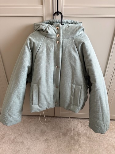Gucci canvas puffer - w, gg