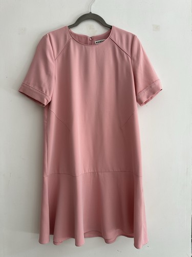 Pink swing dress - dress, whistles