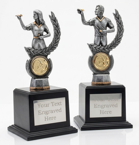 Personalised darts trophy - personalised,