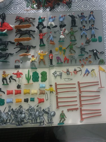 Timpo toy soldiers joblot