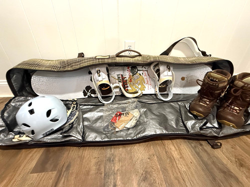 Complete women snowboard set - complete,