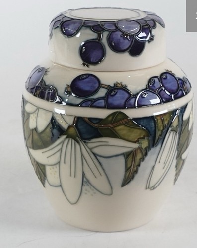 Moorcroft lidded ginger - moorcroft,