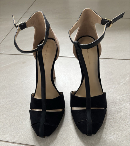 Zara black beige uk 5 - zara,