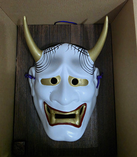 Authentic japanese hannya - japanese, oni