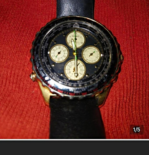 Seiko flightmaster 7t34 6a09 - flightmaster, 7t34-6a09