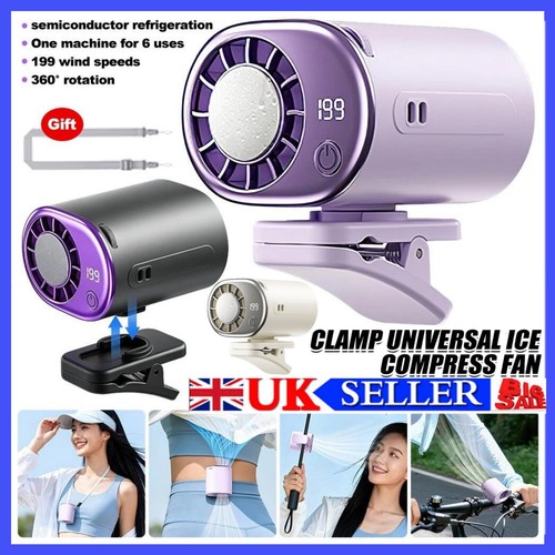2026 portable clip - on, cooling