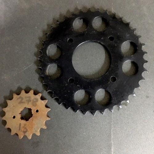 Honda cb250 sprocket - k4, set