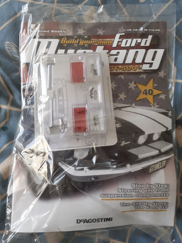 Deagostini ford shelby - deagostini, mustang