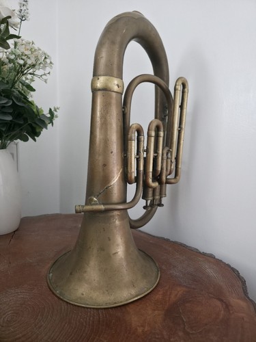Vintage brass euphonium - brass, 3
