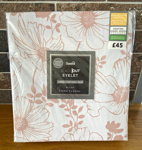 Dunelm emma floral blush - dunelm,