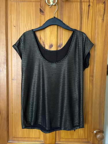 Ladies chain mail - chain, gold/black