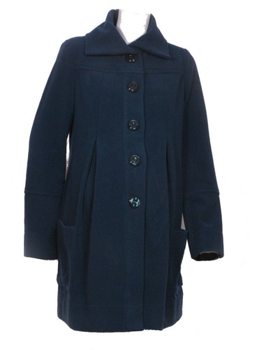 Blue winter maternity coat - ,
