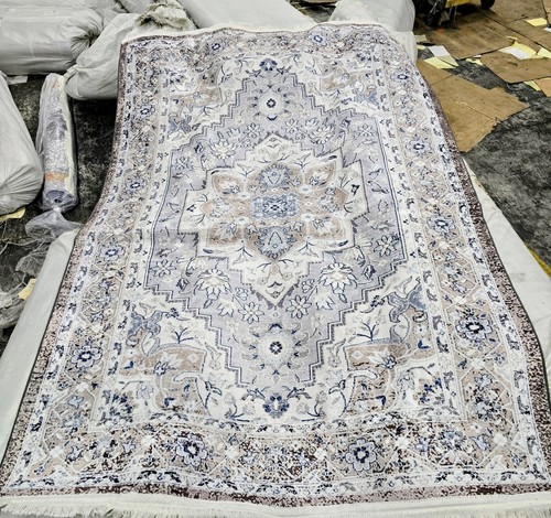 Oriental floral rectangle area - rectangle,