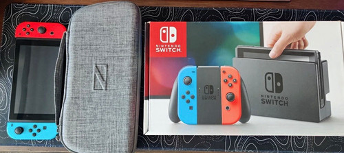 Nintendo switch console neon - switch,