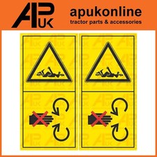 2x PTO Guard Safety Shield