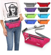 Waist Bum Bags Fanny Pack Running Sports Travel Money Belt Pouch Holiday Wallet
