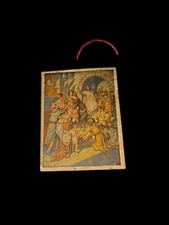 Antique Wooden Christian Icon