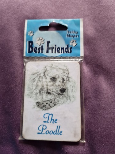 Poodle magnet poodles - poodle, fridge