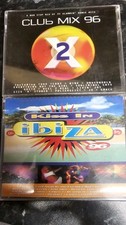 Kiss FM in Ibiza & Club Mix 1996 Double Cassette Rave House Tapes Free Shipping 