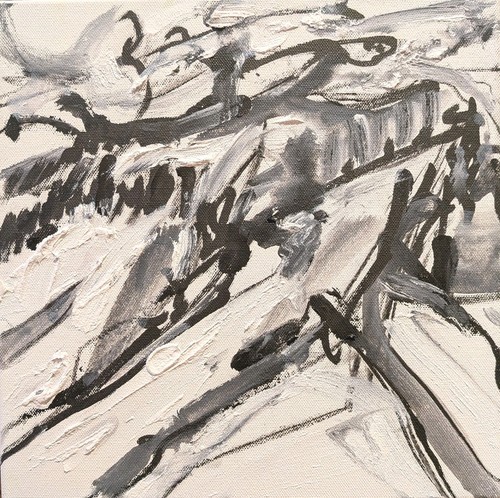 Landscape painting postbridge - landscape,