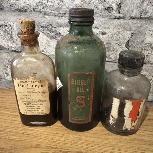 Trio vintage apothecary - vintage,