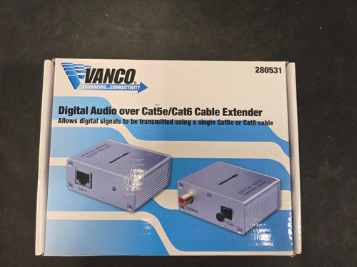 Vanco digital audio over - -,