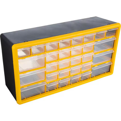 Drawer plastic small parts - 30-drawer,