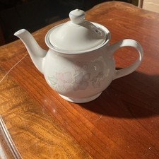 Vintage Sadler “Romance” Teapot Lilac Rim Pink Floral