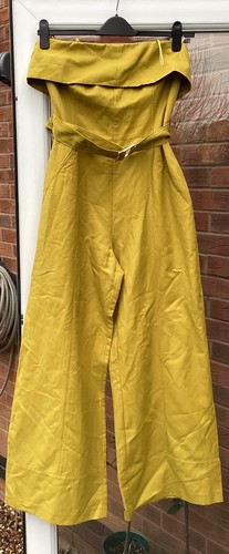 Bnwt zara mustard wide - zara,