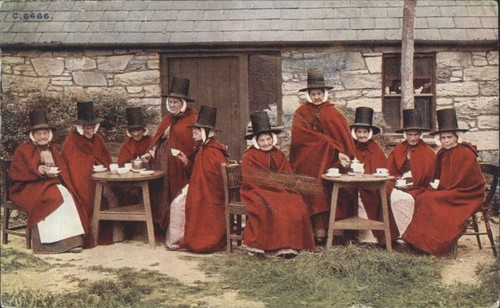 Vintage welsh costumes - welsh,